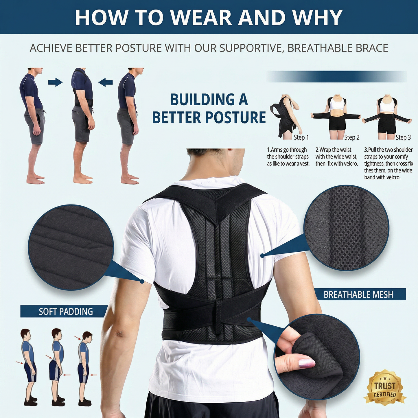Ostenex™ Everyday Back Support Brace