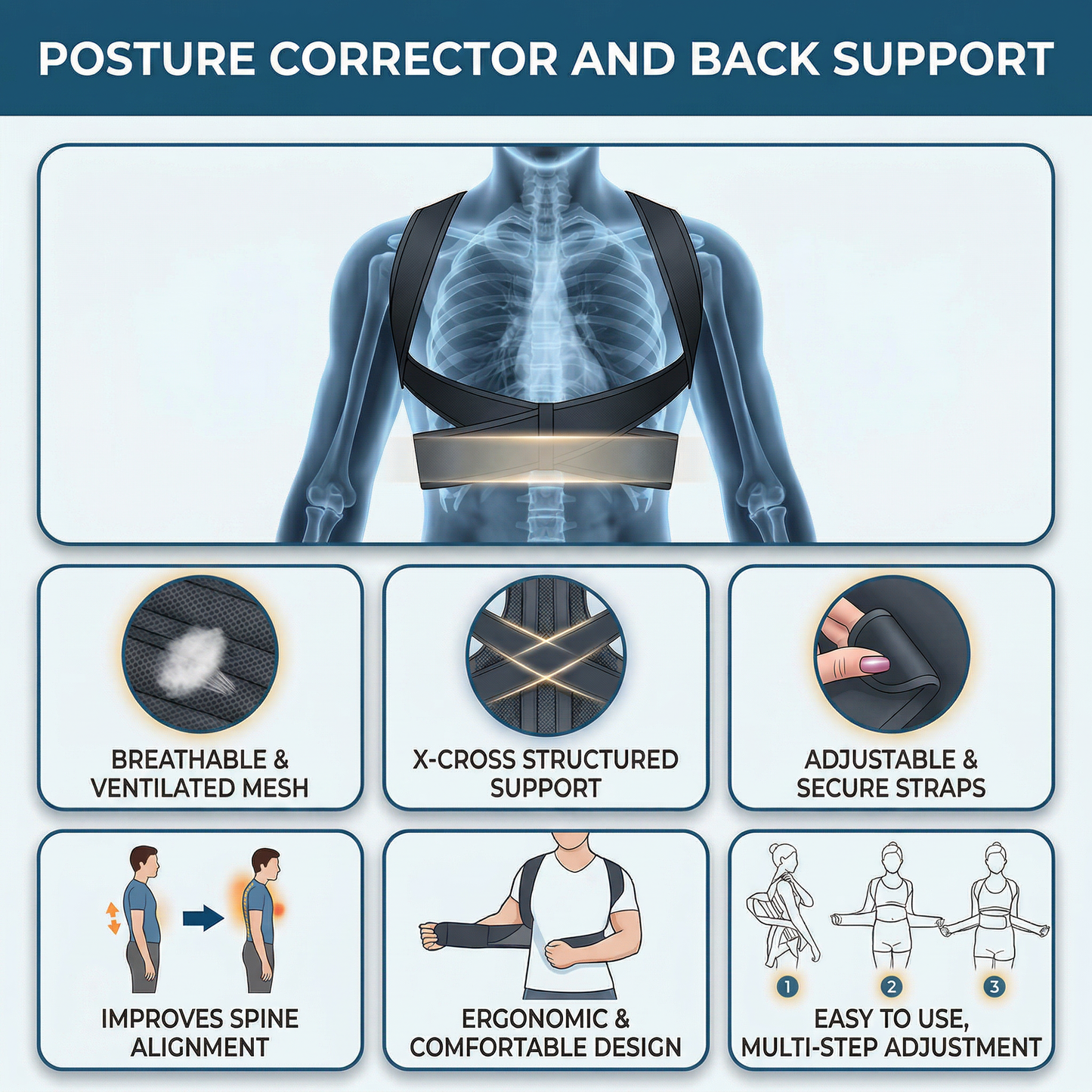 Ostenex™ Everyday Back Support Brace