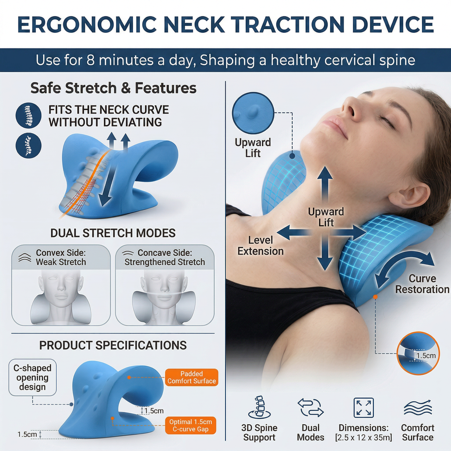 Ostenex™ Supportive Neck Pillow